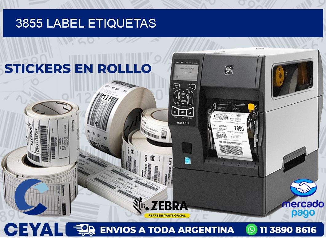 3855 LABEL ETIQUETAS