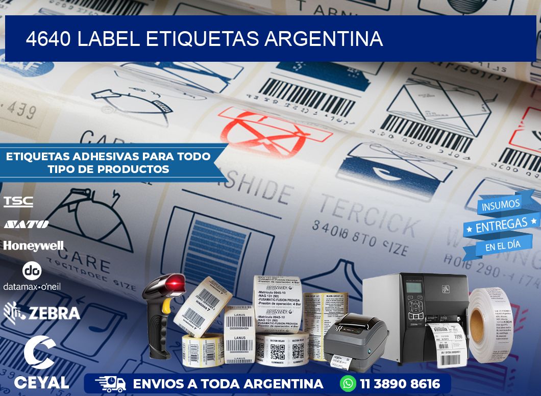 4640 LABEL ETIQUETAS ARGENTINA