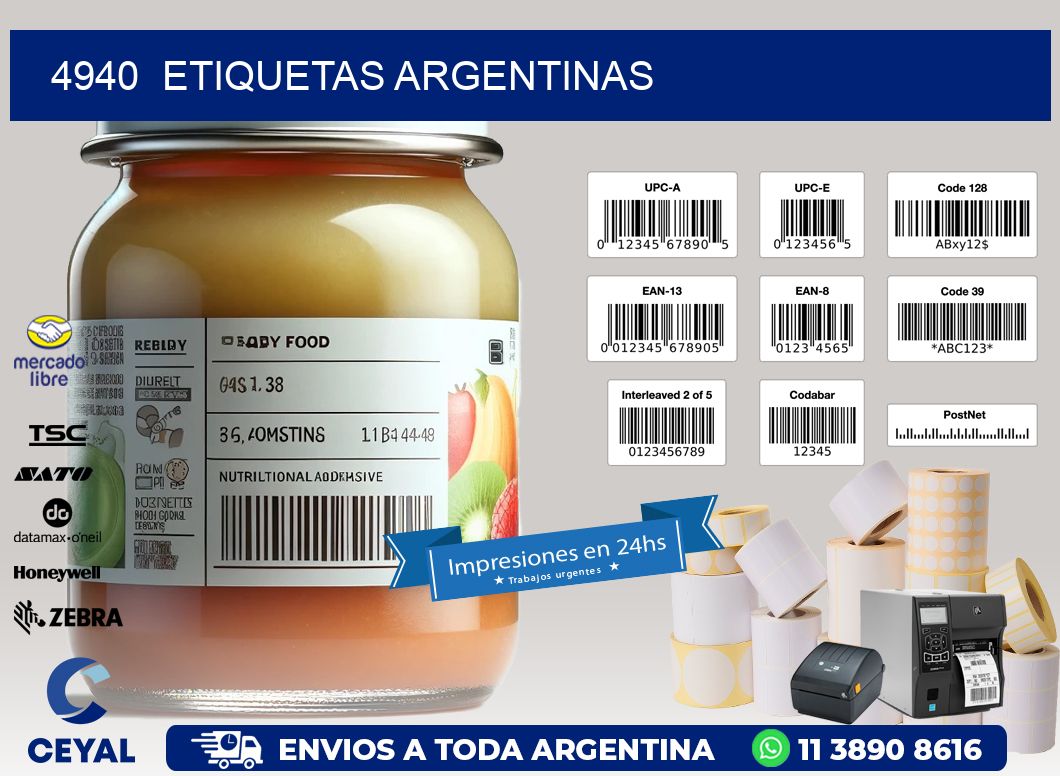 4940  ETIQUETAS ARGENTINAS