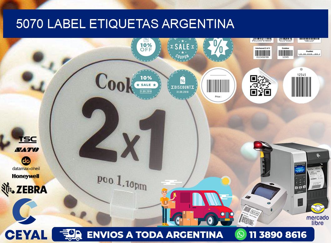 5070 LABEL ETIQUETAS ARGENTINA