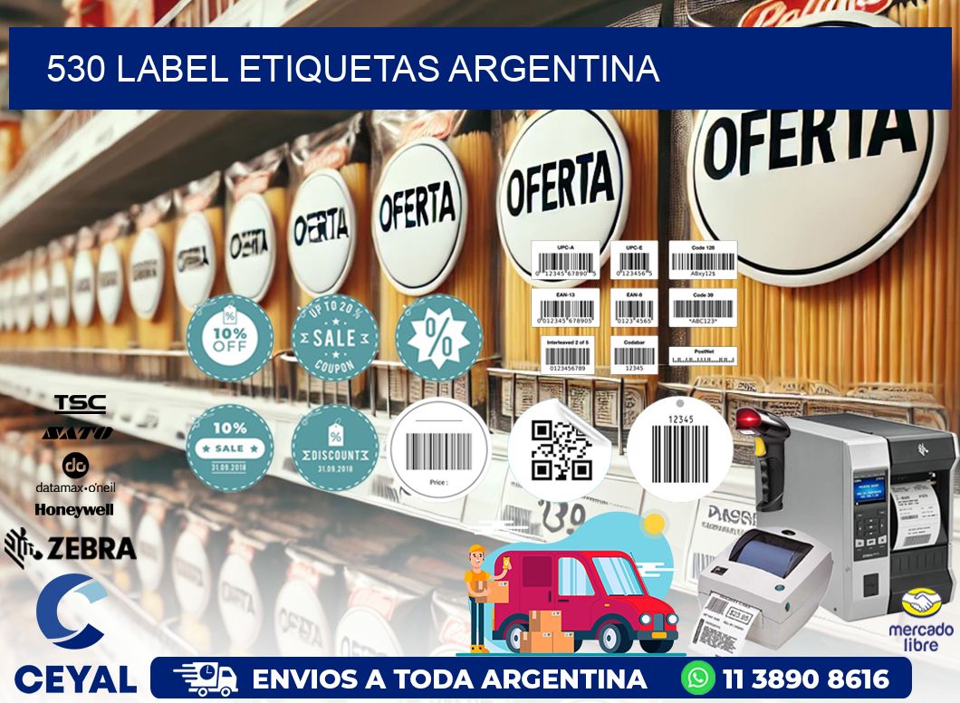 530 LABEL ETIQUETAS ARGENTINA