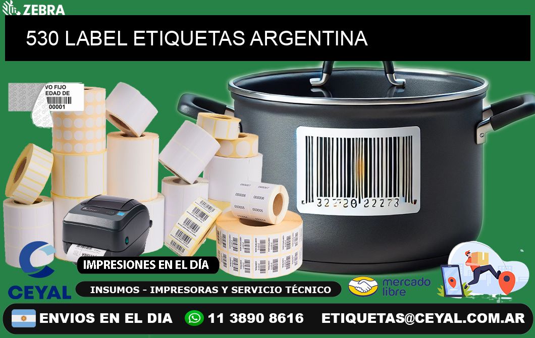 530 LABEL ETIQUETAS ARGENTINA