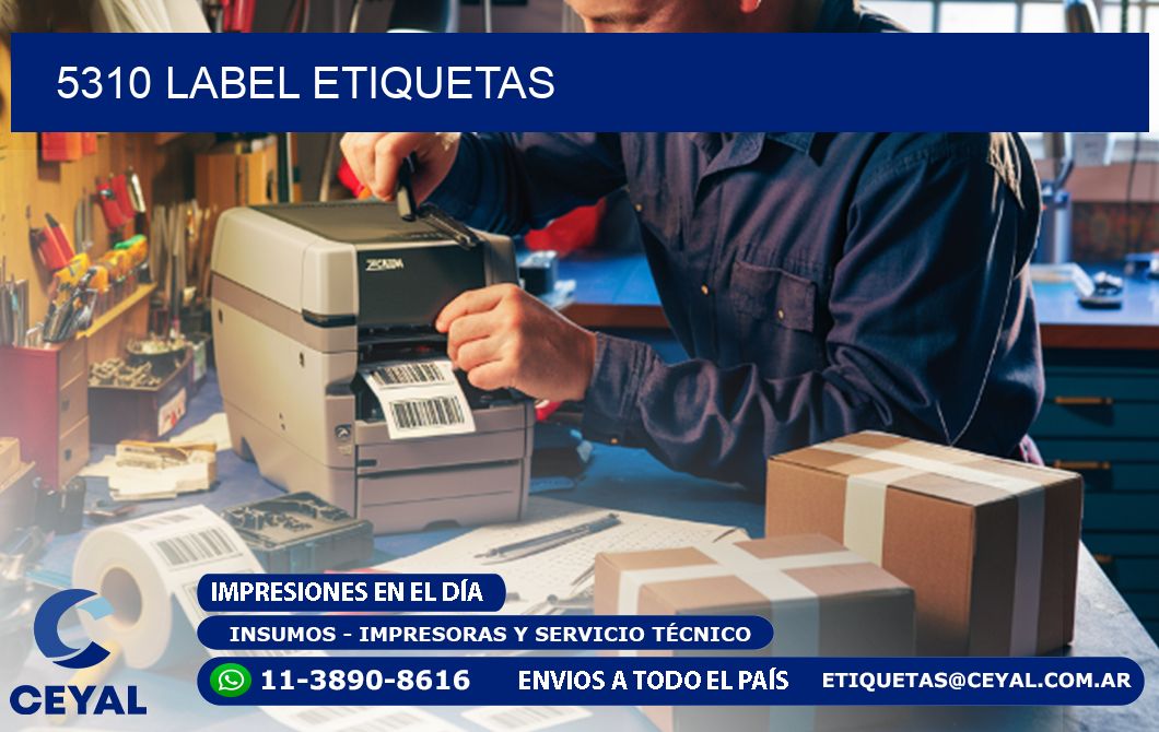 5310 LABEL ETIQUETAS