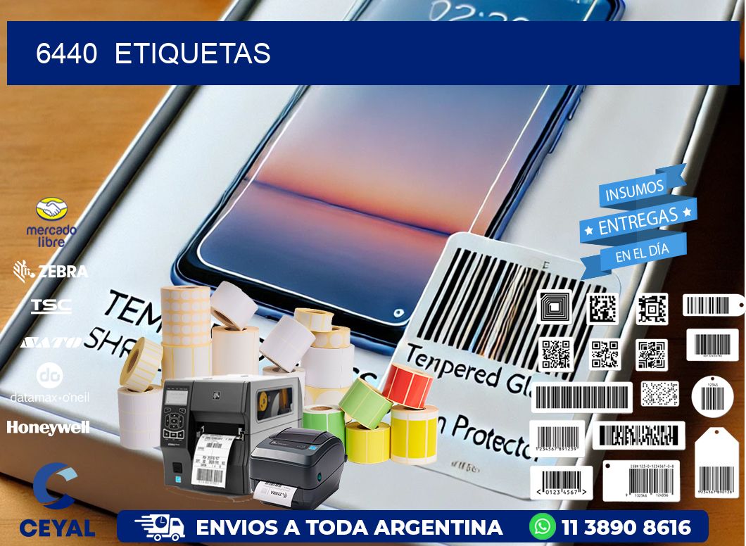 6440  ETIQUETAS