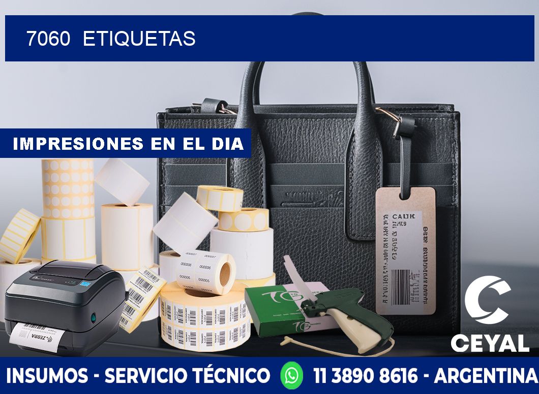 7060  ETIQUETAS