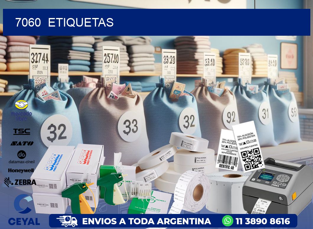 7060  ETIQUETAS