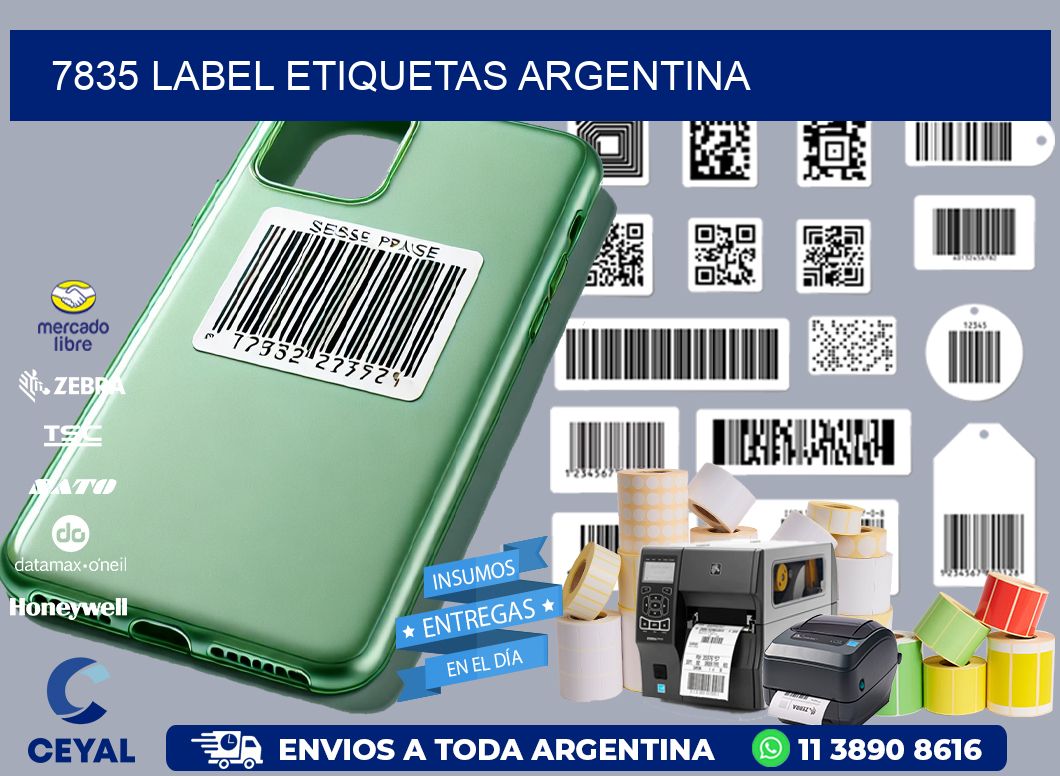 7835 LABEL ETIQUETAS ARGENTINA