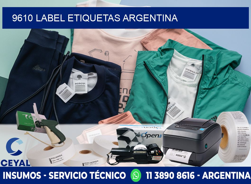 9610 LABEL ETIQUETAS ARGENTINA