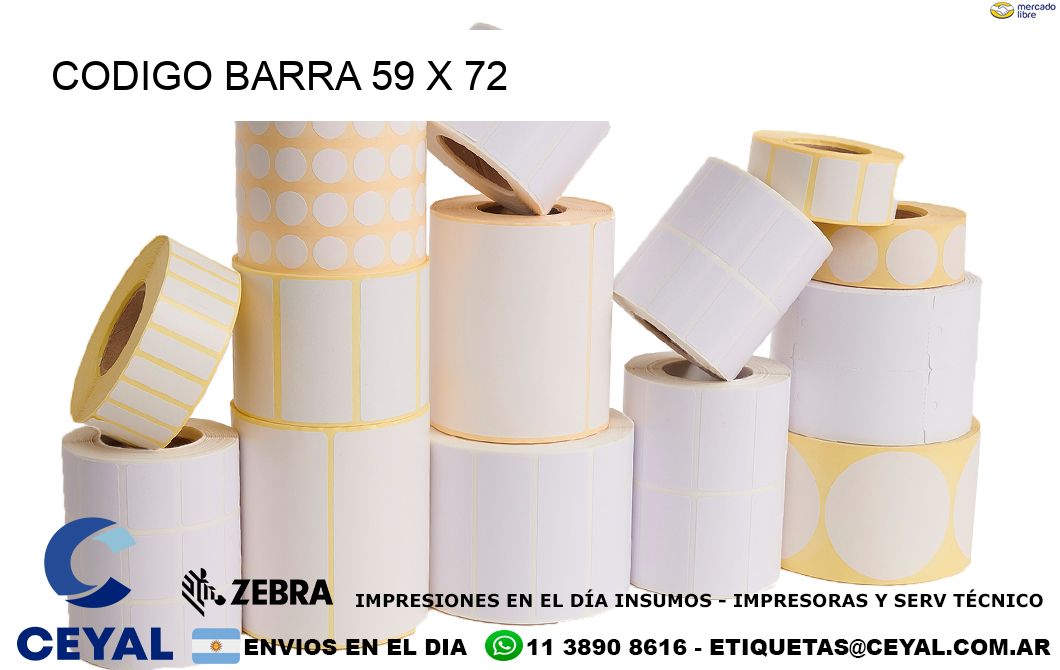 CODIGO BARRA 59 x 72