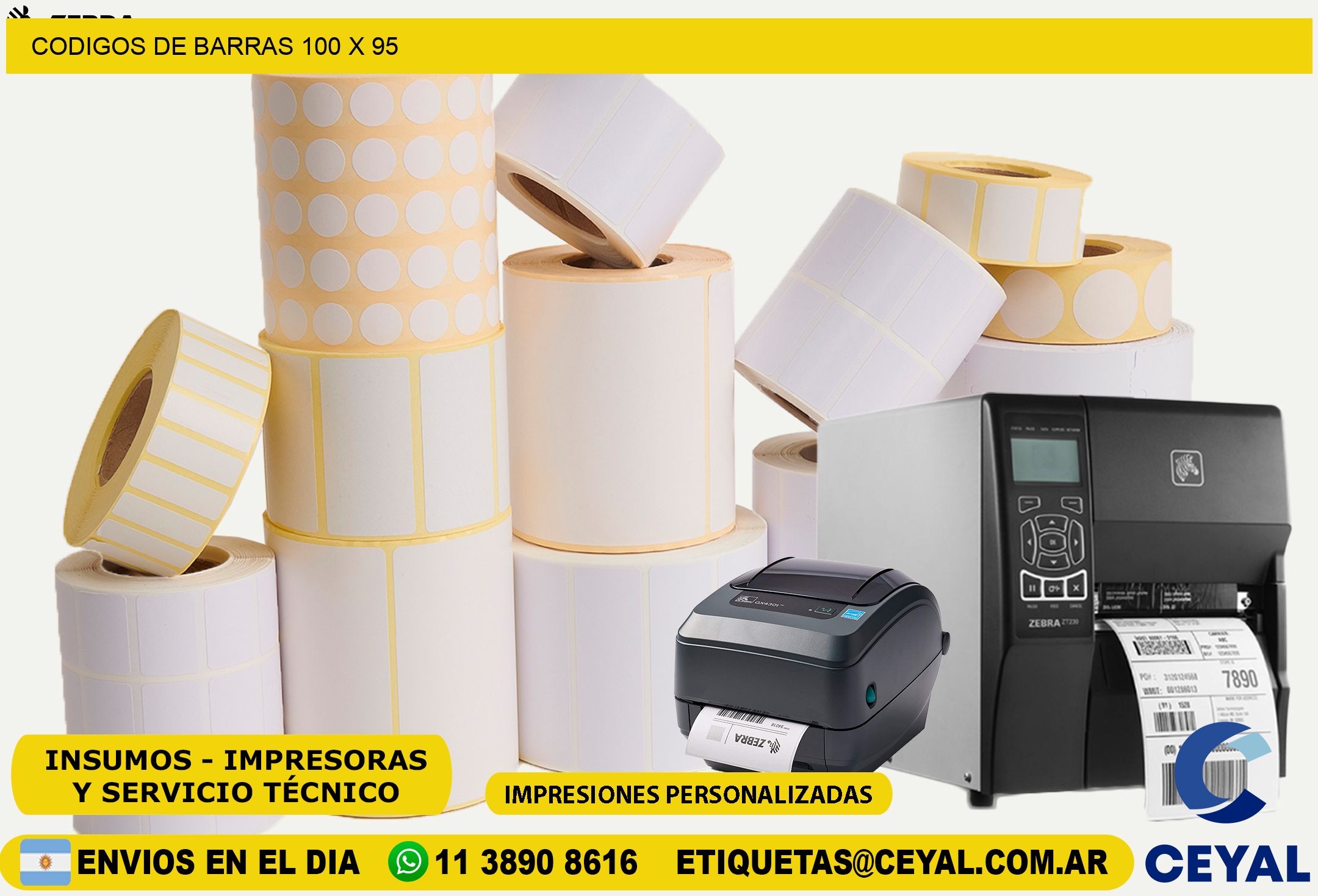 CODIGOS DE BARRAS 100 x 95