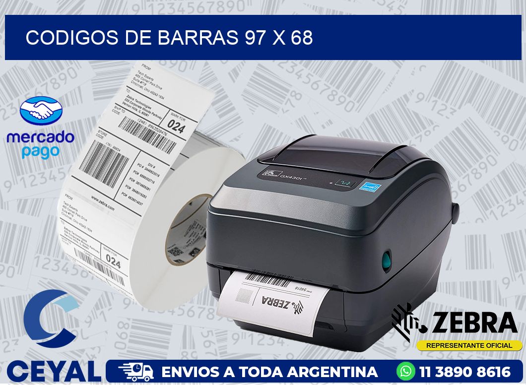 CODIGOS DE BARRAS 97 x 68
