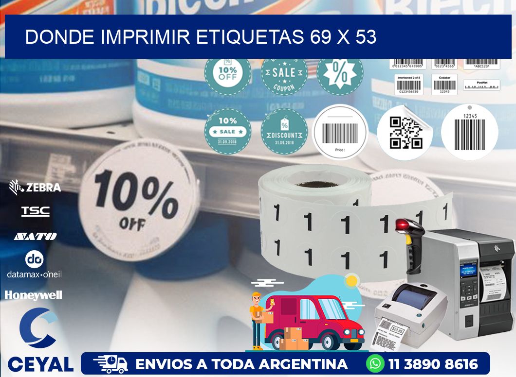 DONDE IMPRIMIR ETIQUETAS 69 x 53