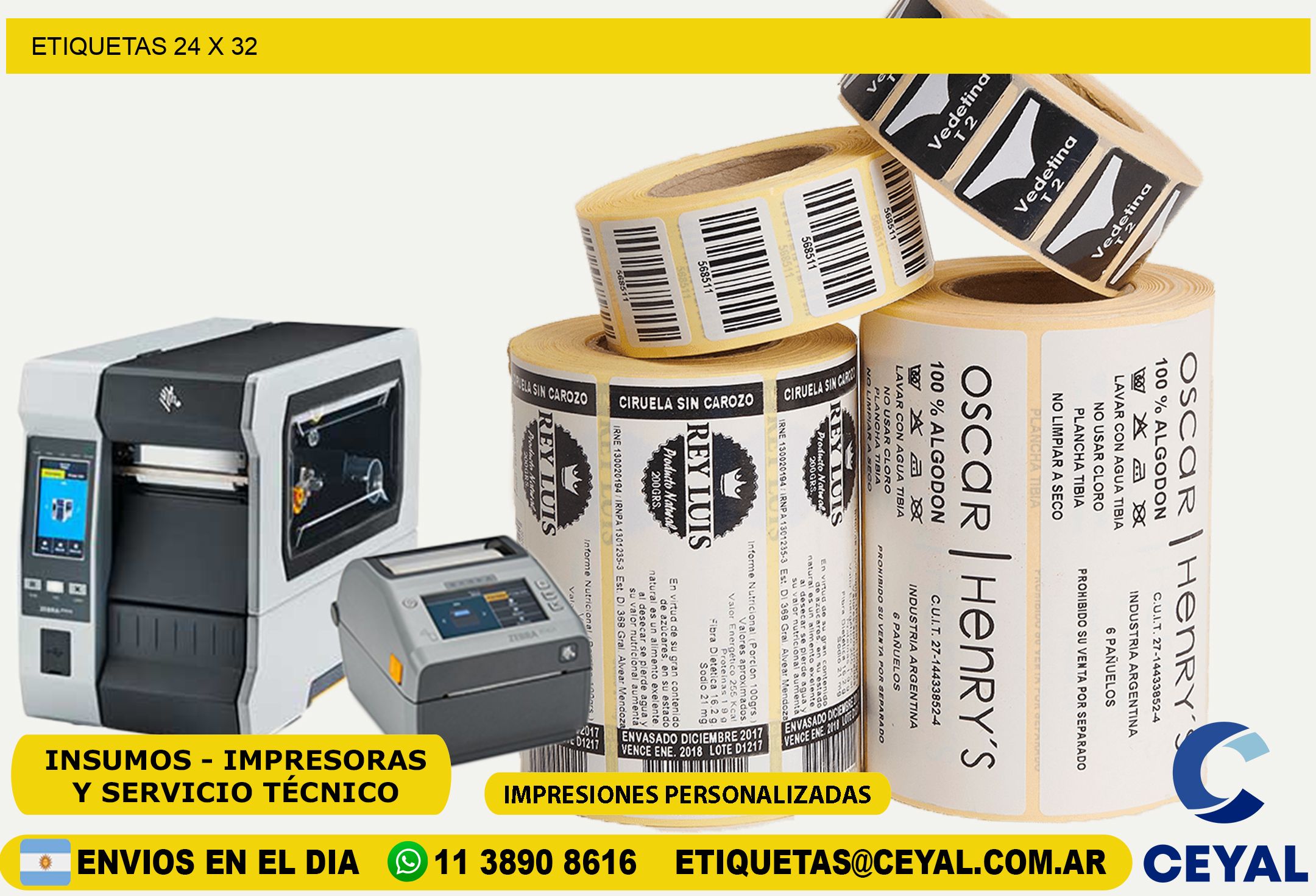 ETIQUETAS 24 x 32