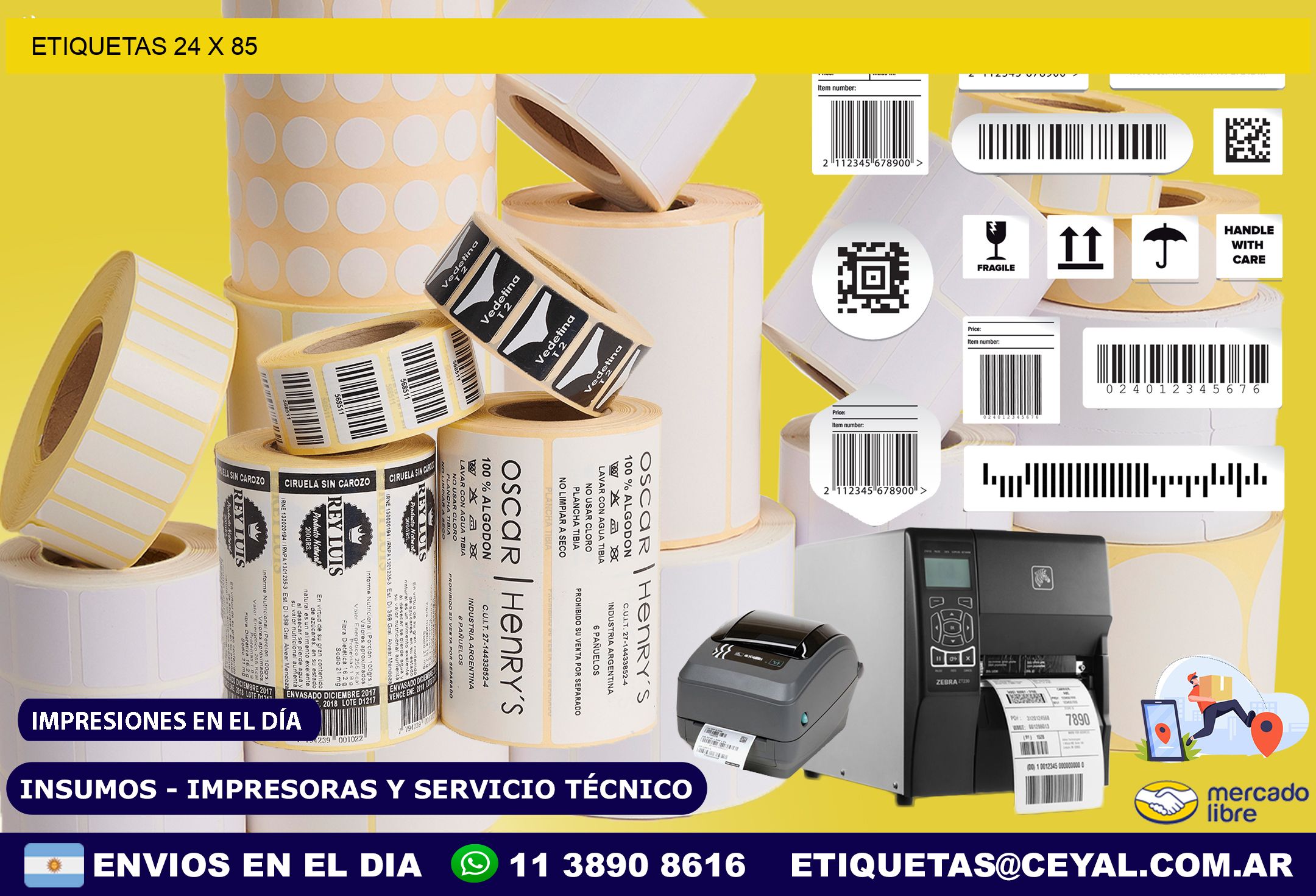 ETIQUETAS 24 x 85