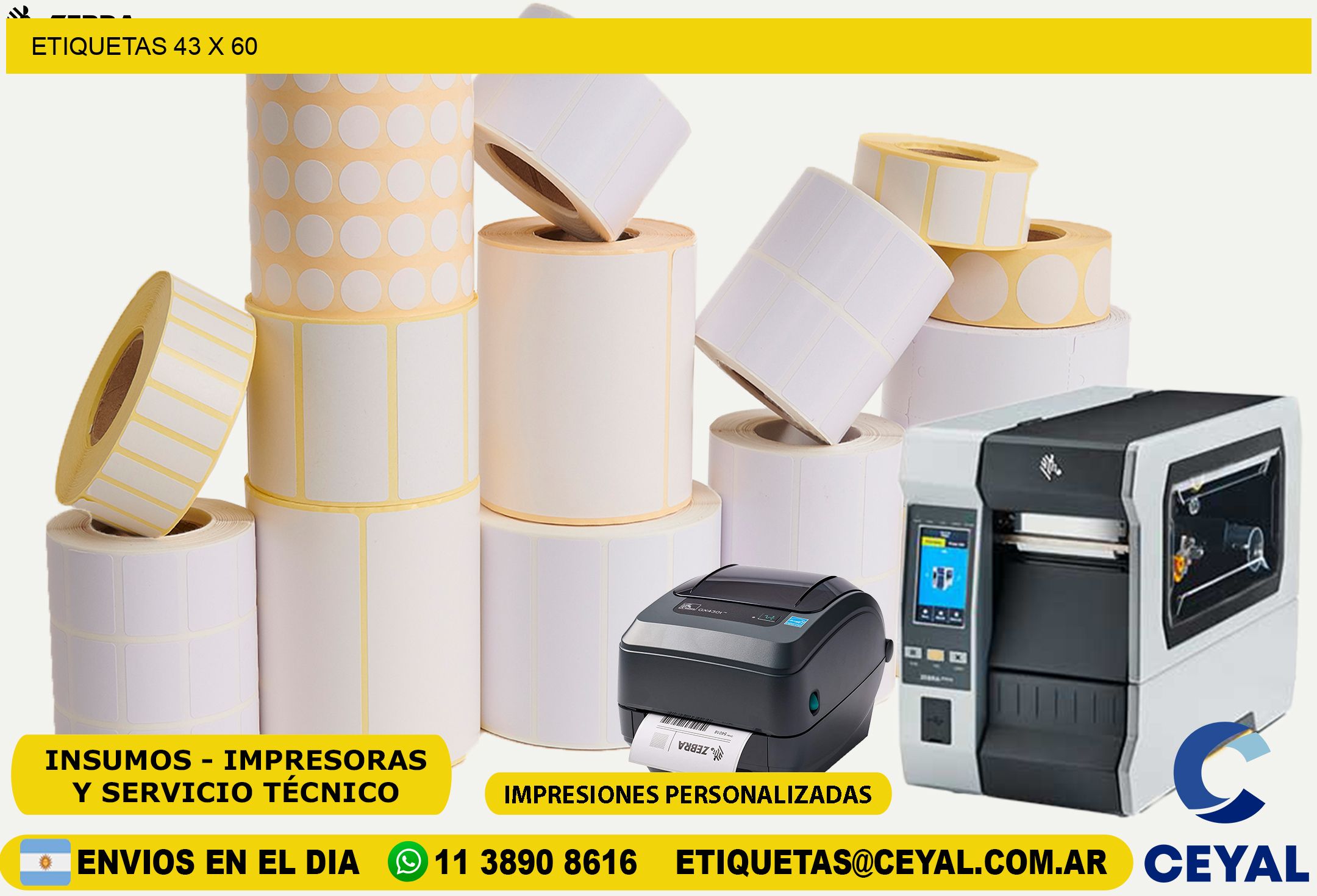 ETIQUETAS 43 x 60