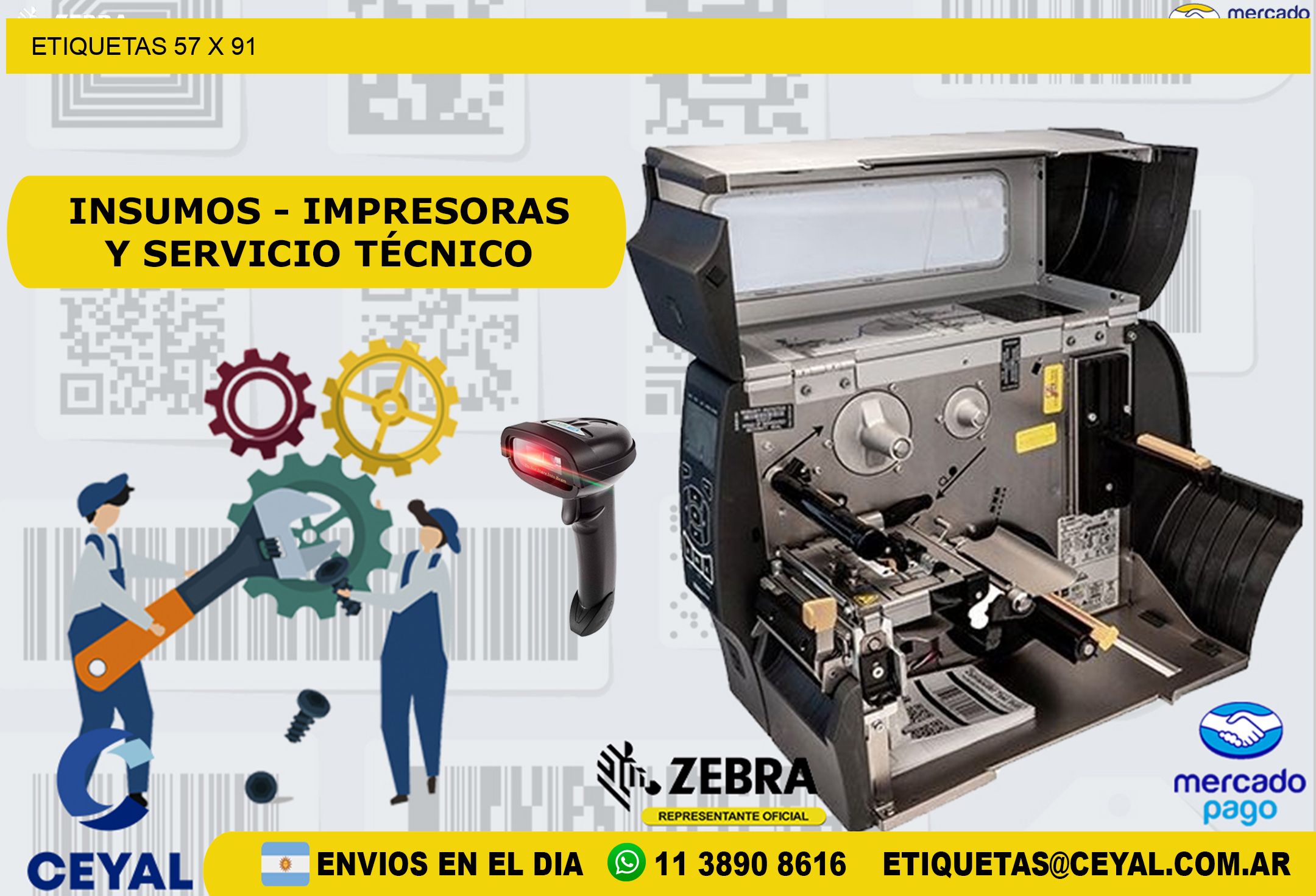 ETIQUETAS 57 x 91