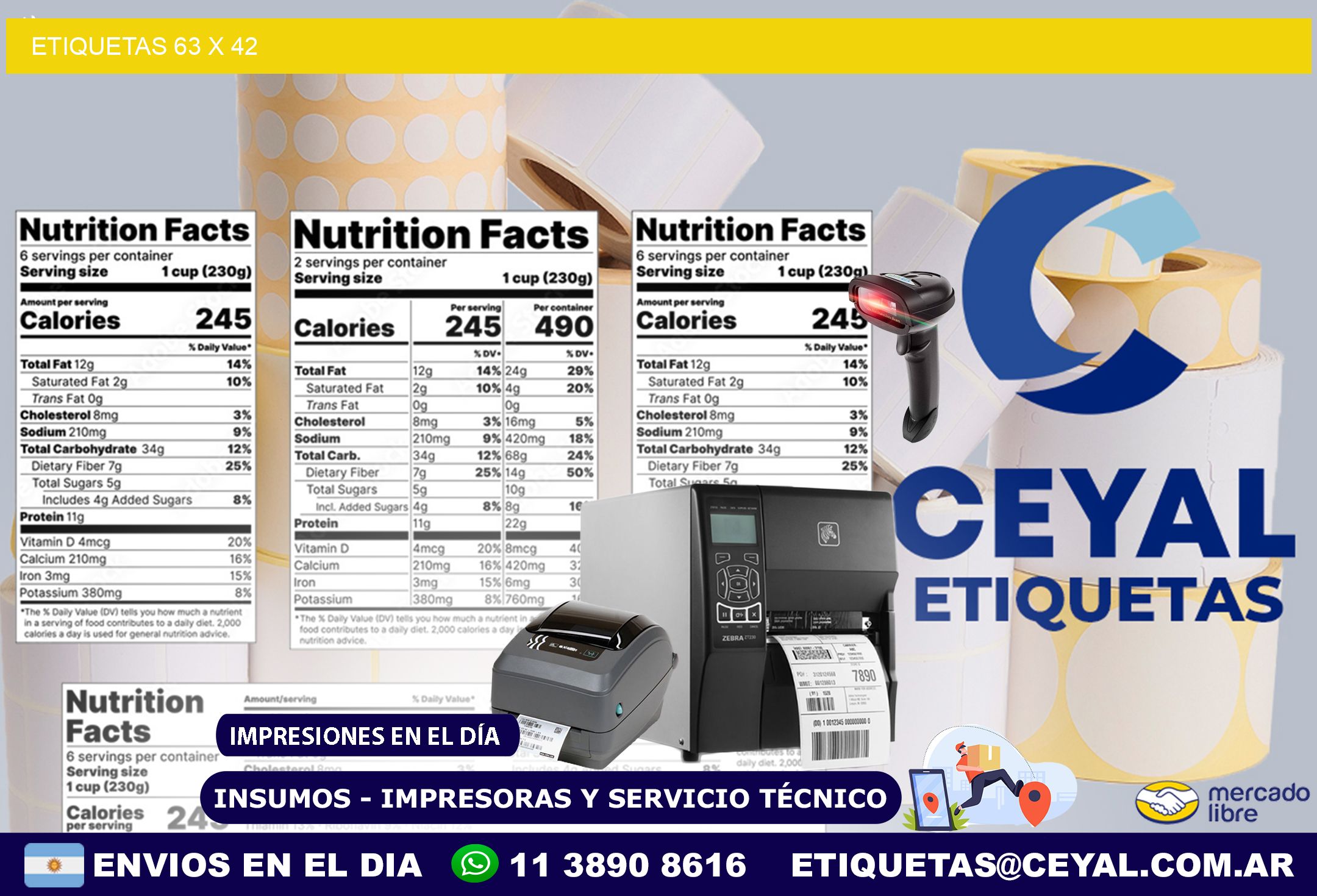 ETIQUETAS 63 x 42