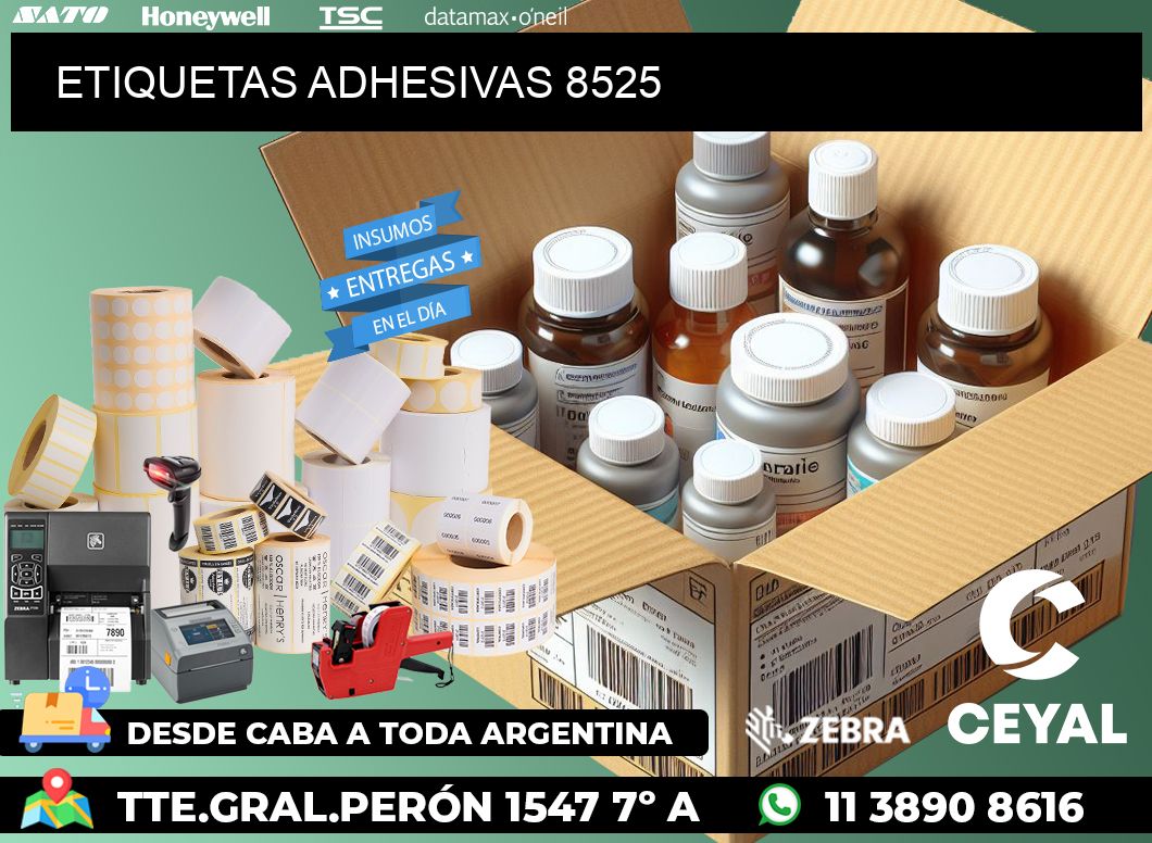 ETIQUETAS ADHESIVAS 8525