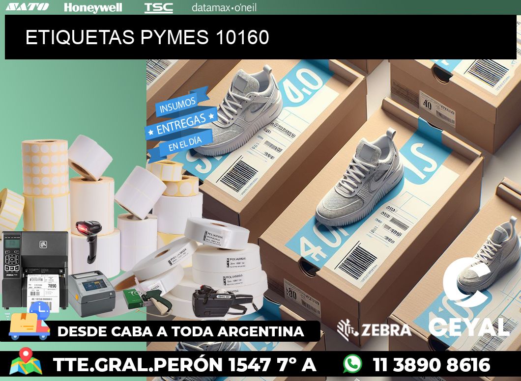 ETIQUETAS PYMES 10160