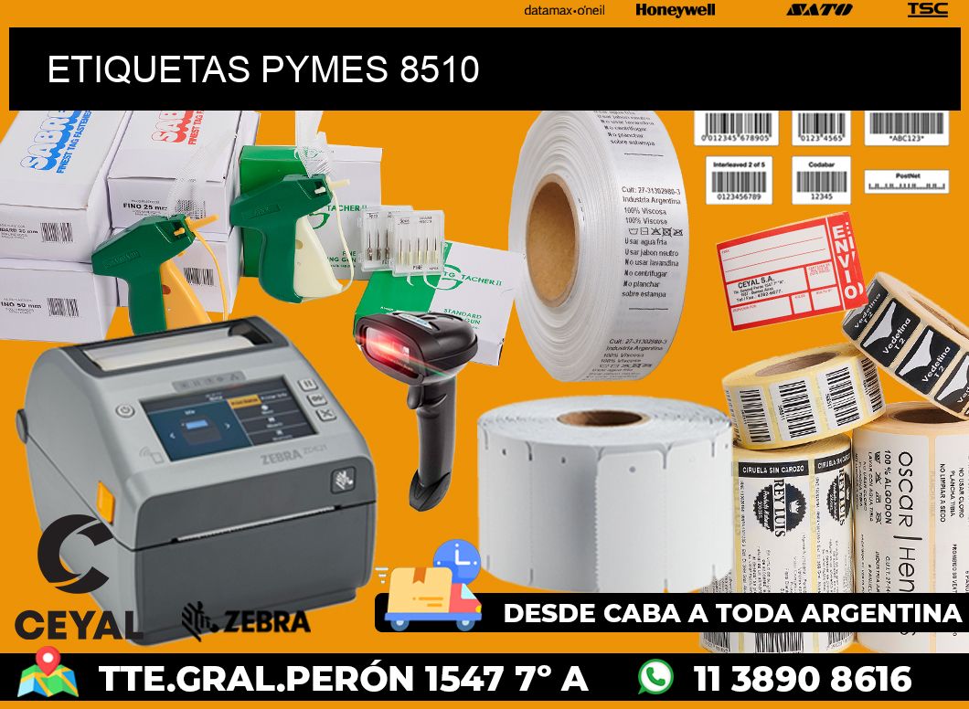 ETIQUETAS PYMES 8510