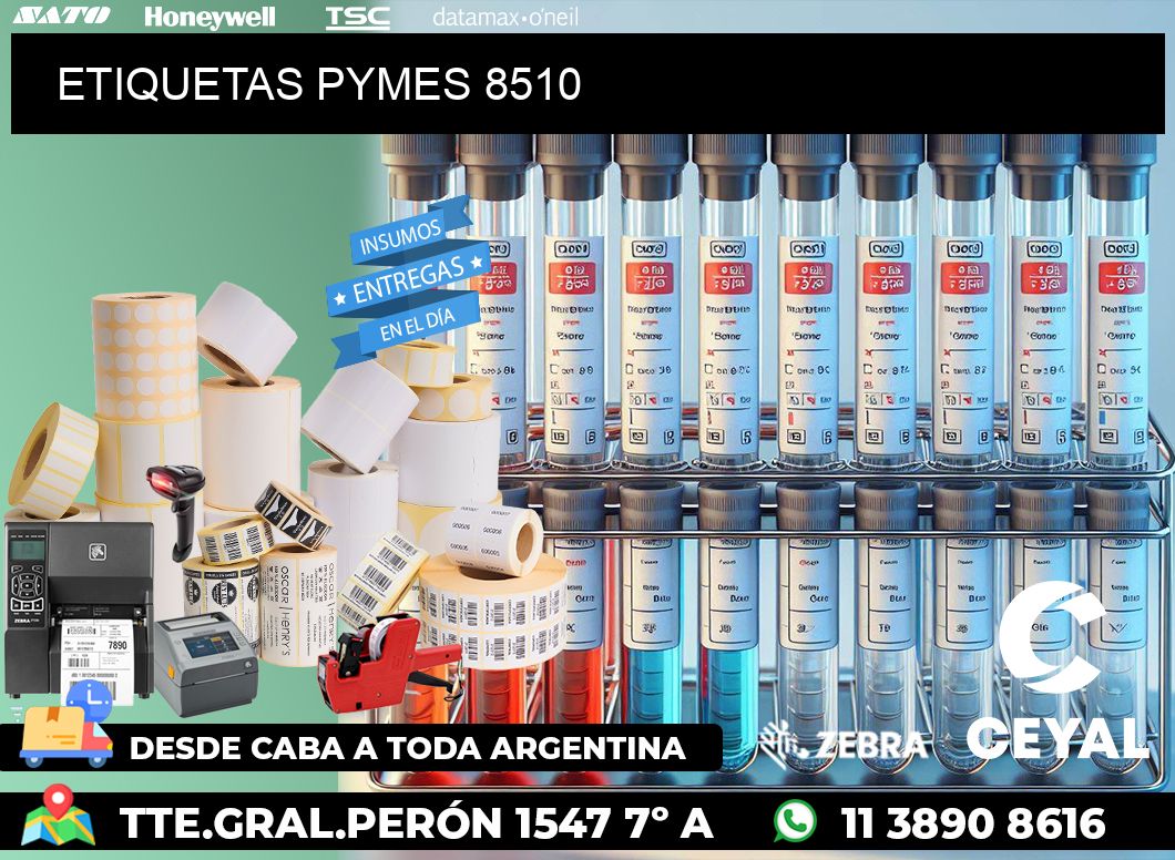 ETIQUETAS PYMES 8510