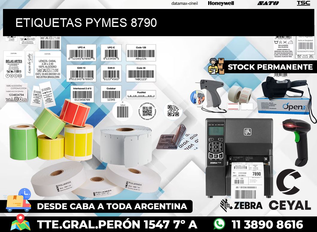 ETIQUETAS PYMES 8790