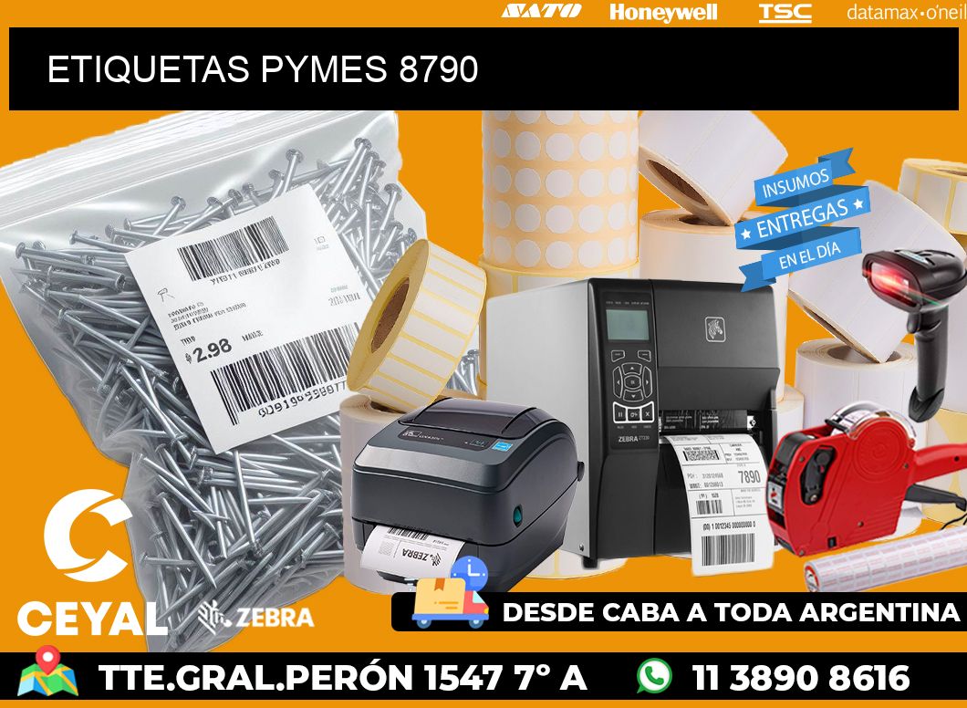 ETIQUETAS PYMES 8790