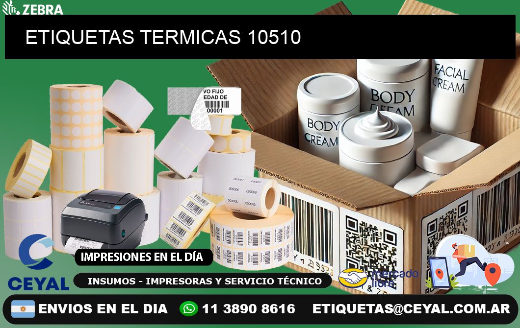 ETIQUETAS TERMICAS 10510