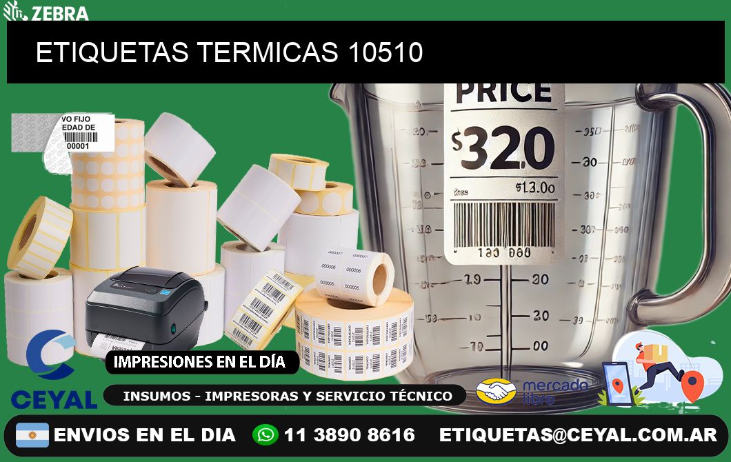 ETIQUETAS TERMICAS 10510