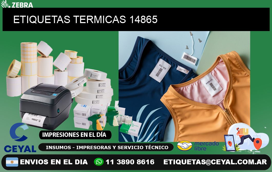 ETIQUETAS TERMICAS 14865