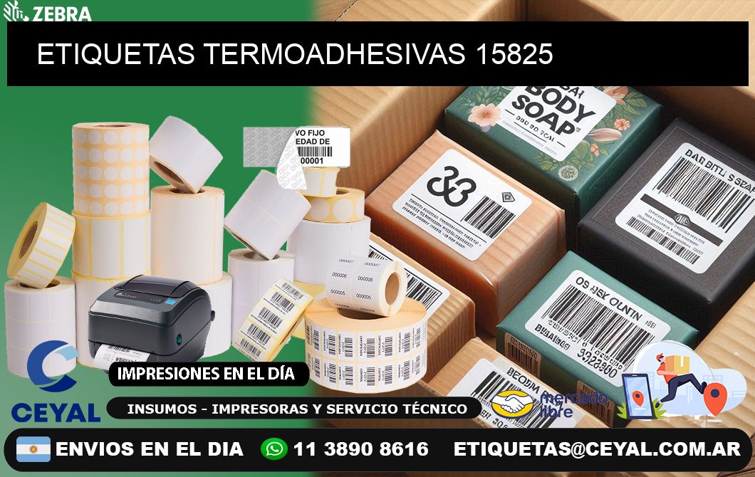 ETIQUETAS TERMOADHESIVAS 15825