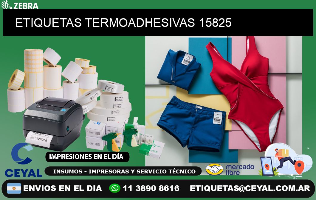 ETIQUETAS TERMOADHESIVAS 15825