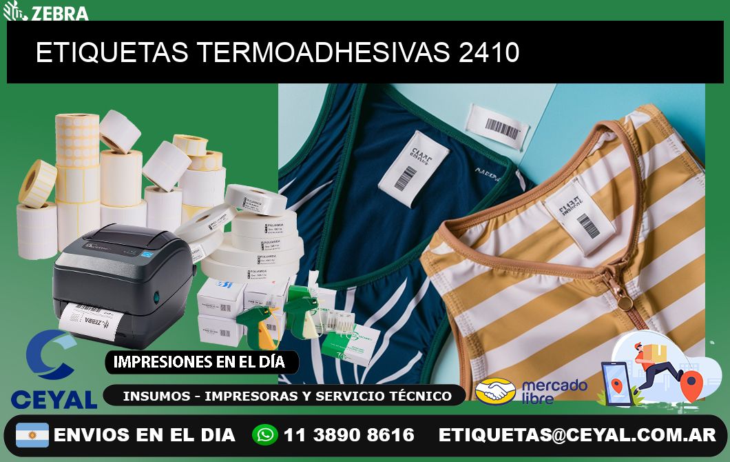 ETIQUETAS TERMOADHESIVAS 2410