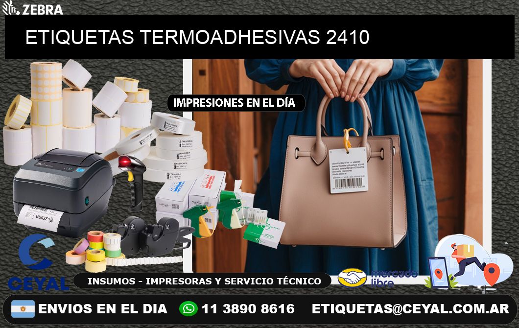 ETIQUETAS TERMOADHESIVAS 2410