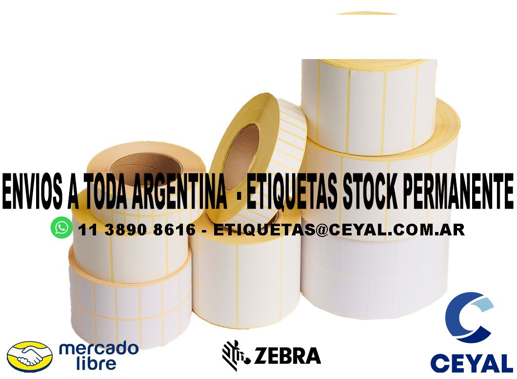 FABRICA DE  ETIQUETAS TROQUELADAS 48 x 81