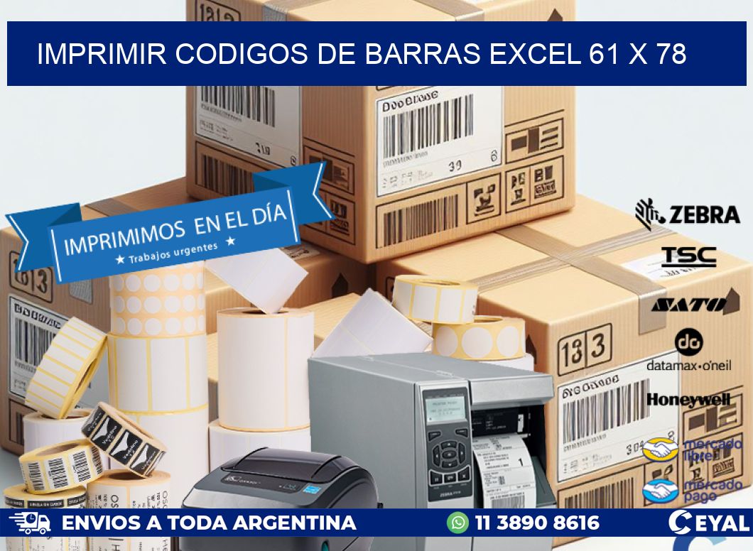IMPRIMIR CODIGOS DE BARRAS EXCEL 61 x 78