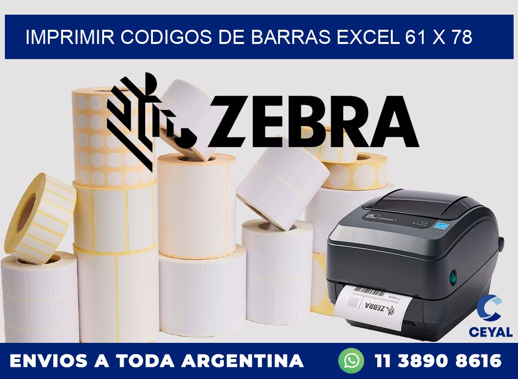 IMPRIMIR CODIGOS DE BARRAS EXCEL 61 x 78