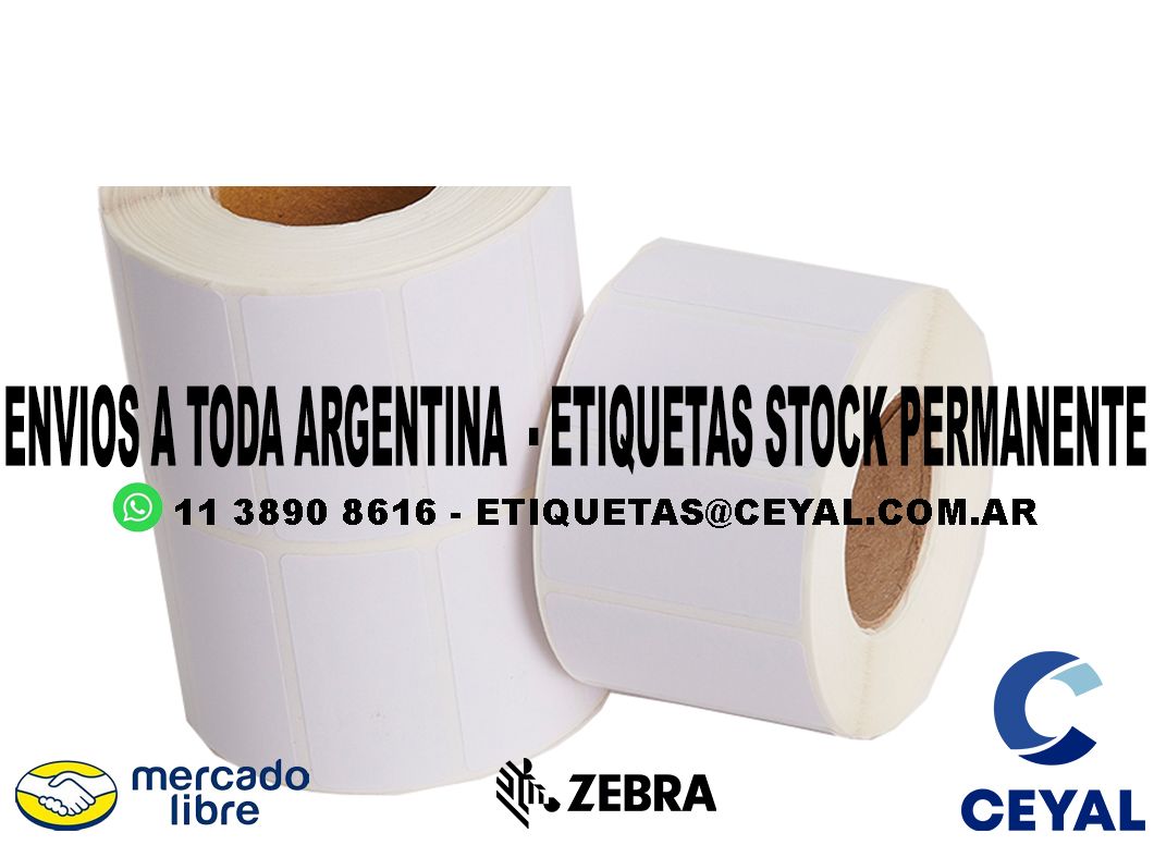 IMPRIMIR CODIGOS DE BARRAS RECTANGULARES 34 x 97
