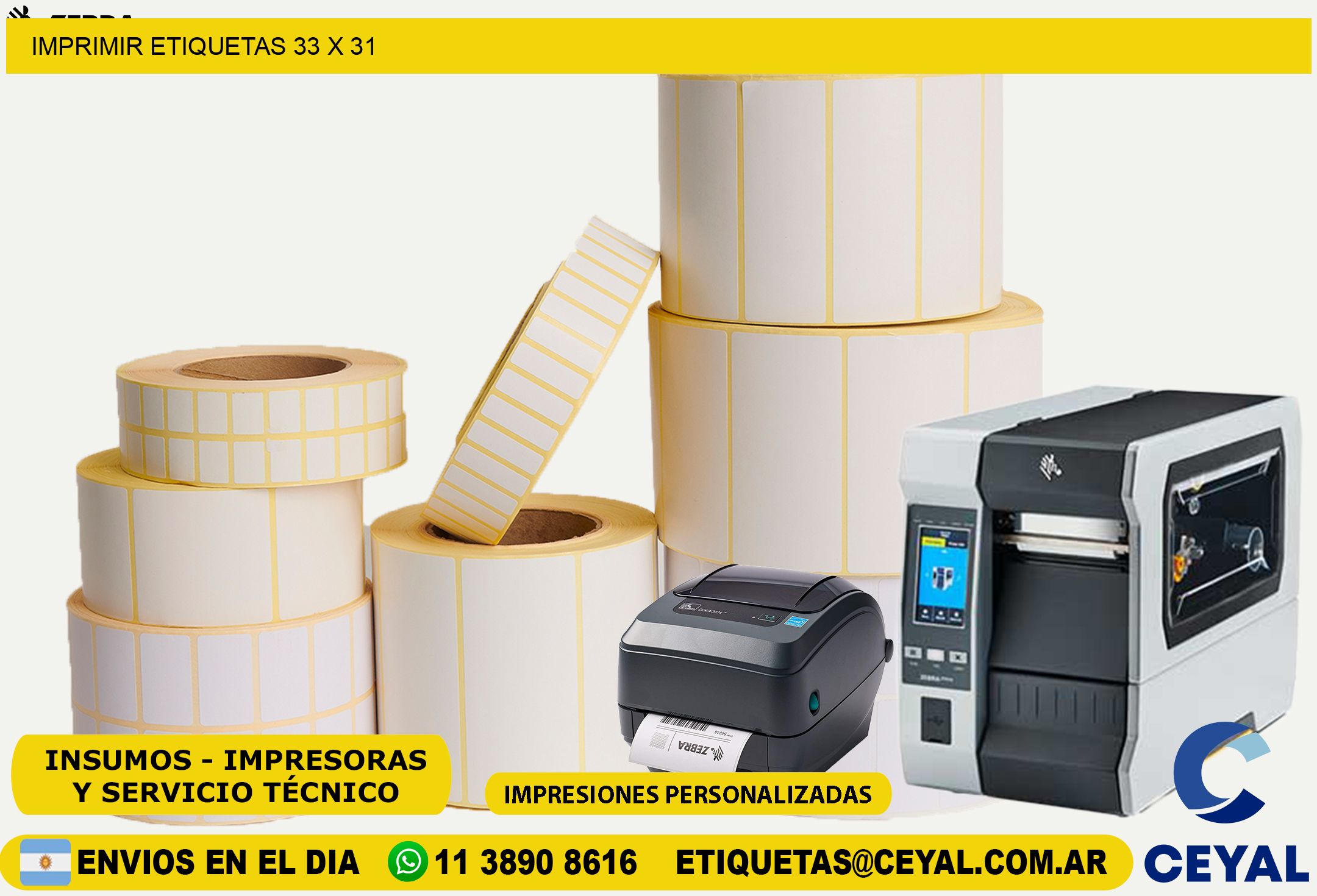 IMPRIMIR ETIQUETAS 33 x 31