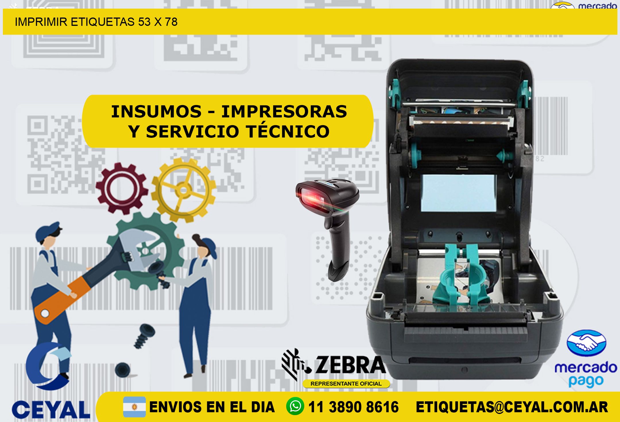 IMPRIMIR ETIQUETAS 53 x 78