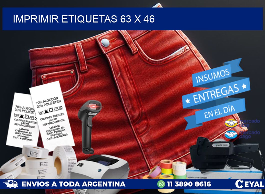 IMPRIMIR ETIQUETAS 63 x 46