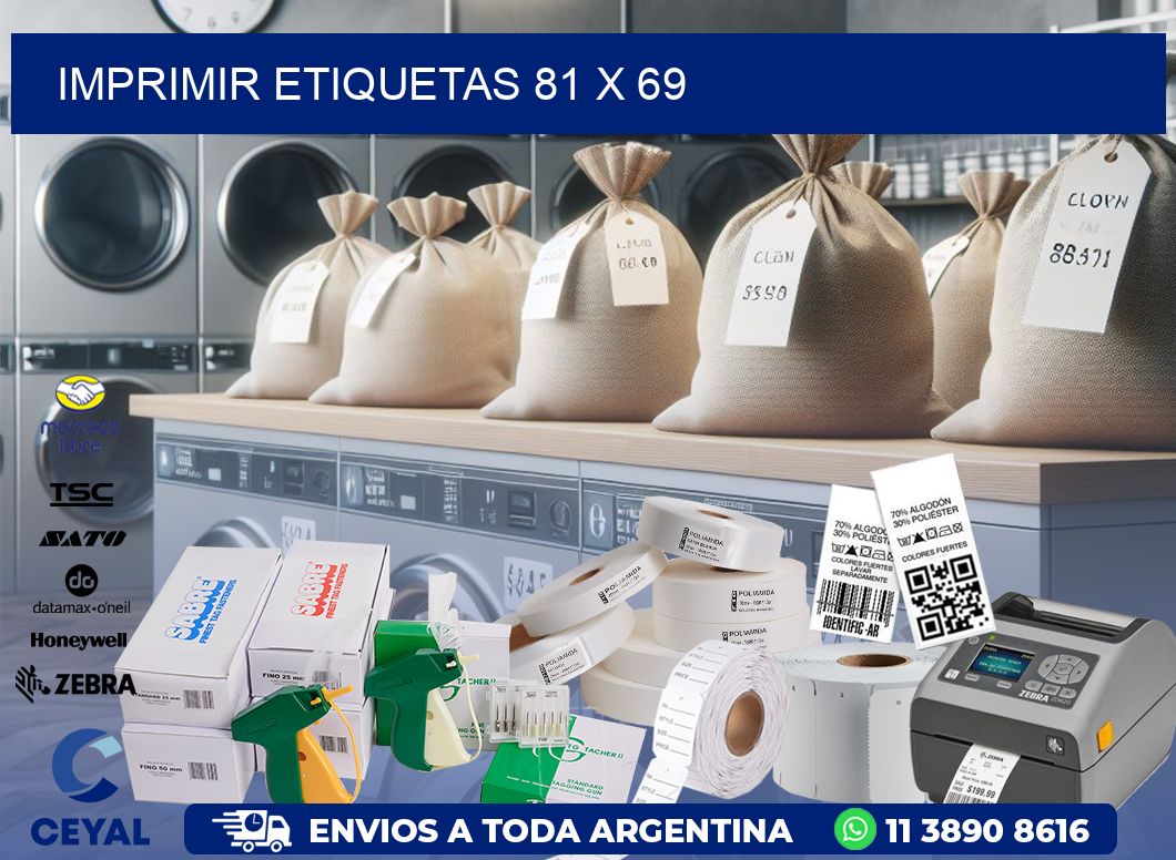 IMPRIMIR ETIQUETAS 81 x 69