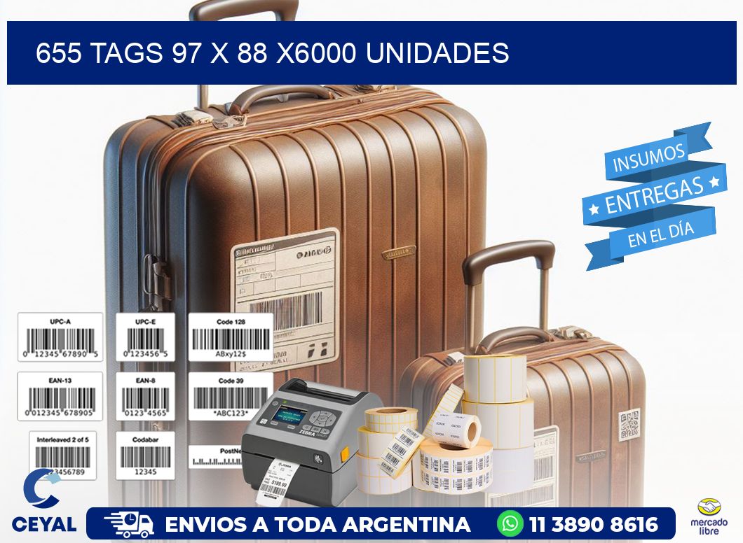 655 TAGS 97 x 88 X6000 UNIDADES