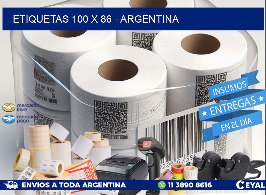 ETIQUETAS 100 x 86 - ARGENTINA