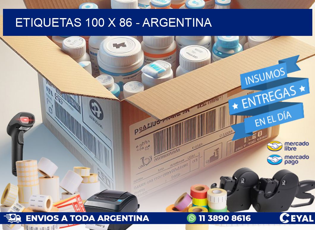 ETIQUETAS 100 x 86 - ARGENTINA