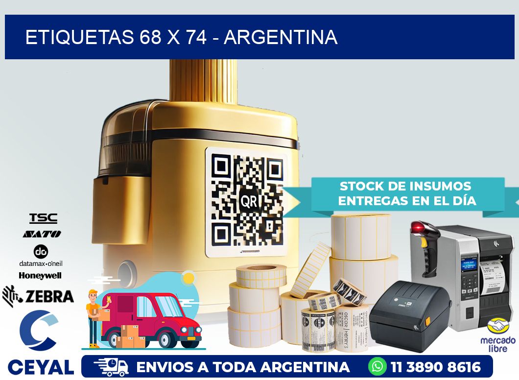 ETIQUETAS 68 x 74 – ARGENTINA