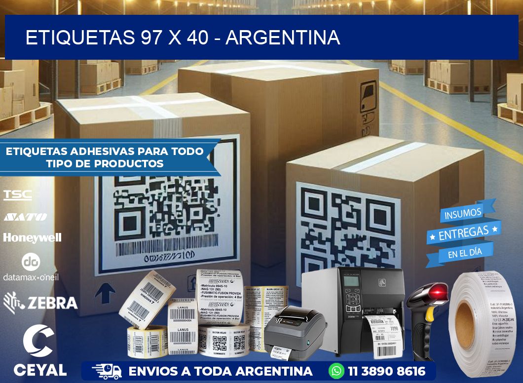 ETIQUETAS 97 x 40 – ARGENTINA