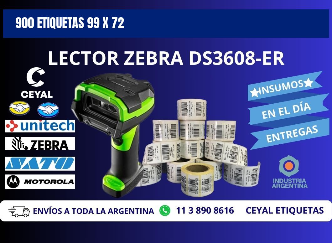 900 ETIQUETAS 99 x 72