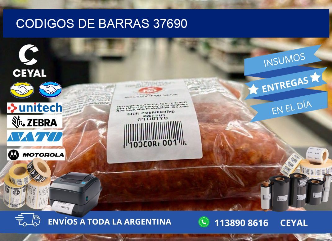 CODIGOS DE BARRAS 37690