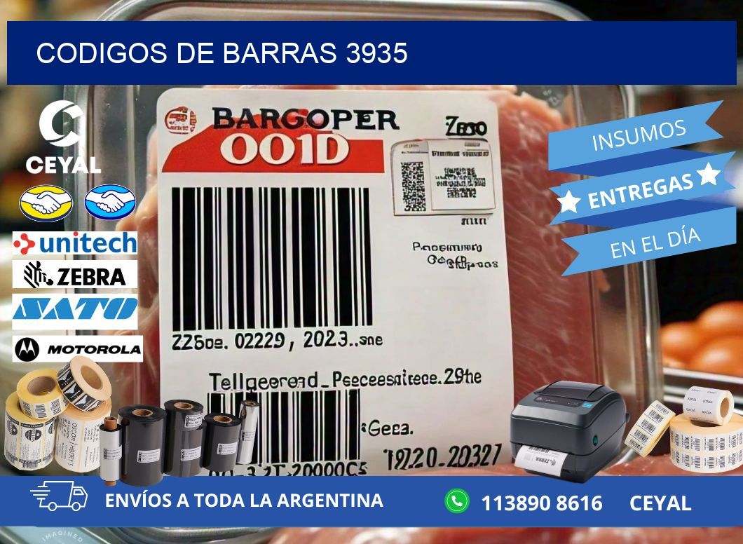 CODIGOS DE BARRAS 3935